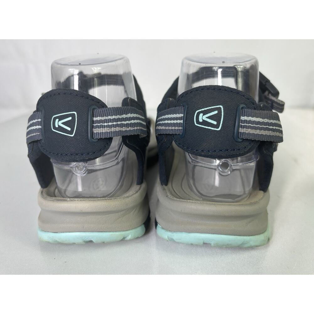 Keen Terradora II Open-Toe Sandals Summer Hiking Shoes Navy Light Blue Size 8.5 - Picture 6 of 11
